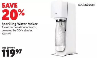 Home Hardware Sodastream sparkling water maker offer