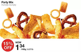 Bulk Barn Party mix humpty dumpty offer