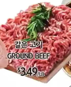 PAT Mart Ground beef offer