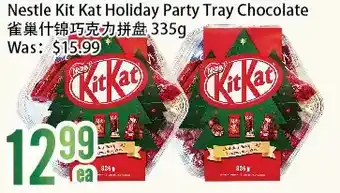 Bestco Food Mart Nestle kit kat holiday party tray chocolate offer