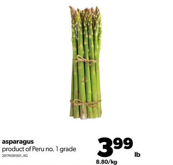 Real Canadian Superstore Asparagus offer