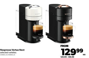 Real Canadian Superstore Nespresso Vertuo Next offer
