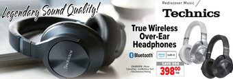 2001 Audio Video Technics True Wireless Over-Ear Headphones offer