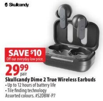 London Drugs Skullcandy Dime 2 True Wireless earbuds offer