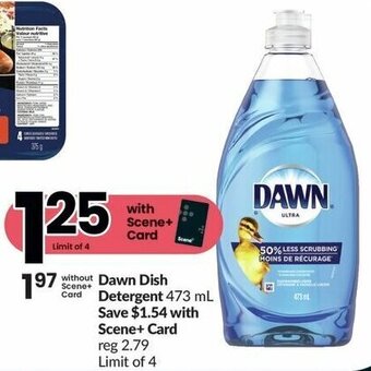 FreshCo Dawn Dish Detergent 473ml offer