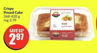 FreshCo Crispy Pound Cake 368-420 g offer