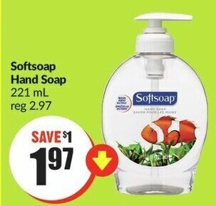 FreshCo Softsoap Hand soap 221ml offer