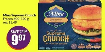 FreshCo Mina Supreme Crunch frozen 600-720 g offer