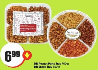 FreshCo DR Peanut Party Tray 700g DR Snack Tray 550g offer