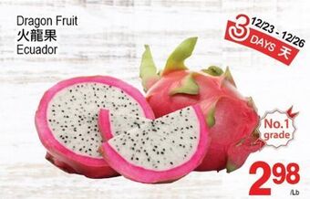 T&T Supermarket Dragon fruit offer