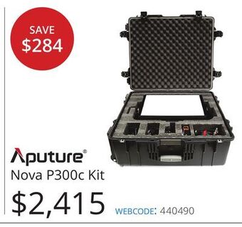 Vistek Aputure® nova p300c kit offer