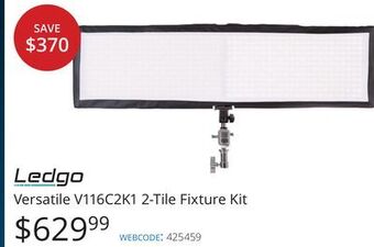 Vistek Ledgo versatile v116c2k1 2-tile fixture kit offer