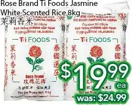 Ample Food Market Rose brand ti foods jasmine white scented rice offer