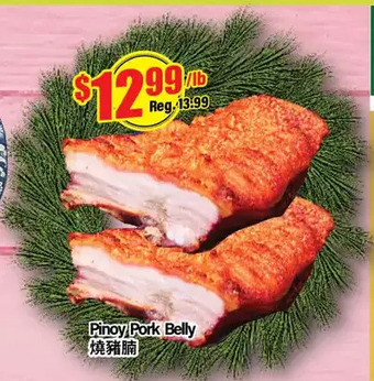 Btrust Supermarket Pinoy pork belly offer