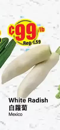 Btrust Supermarket White radish offer