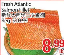 Hong Tai Supermarket Fresh atlantic salmon fillet offer