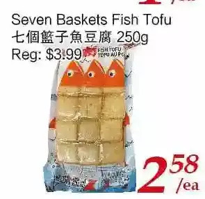 Tone Tai Supermarket Seven baskets fish tofu offer
