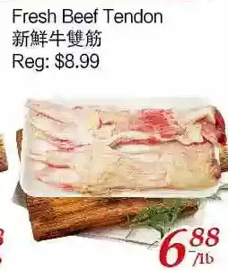 Tone Tai Supermarket Fresh beef tendon offer