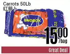 Nations Fresh Foods Carrots offer