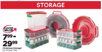 Michaels Christmas storage offer