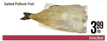 Nations Fresh Foods Salted pollock fish offer