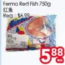 Superking Supermarket Ferma red fish offer