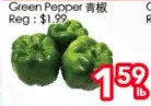 Superking Supermarket Green pepper offer