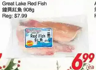 Great lake red fish