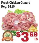 Top Food Supermarket Fresh chicken gizzard offer