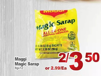 T&T Supermarket Maggi magic sarap offer