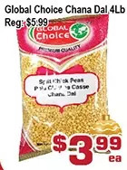 Top Food Supermarket Global choice chana dal offer
