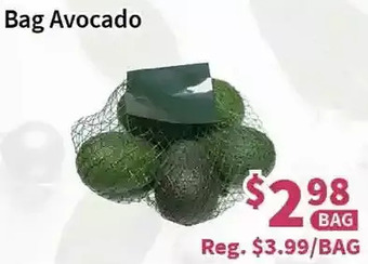 Blue Sky Supermarket Bag avocado offer