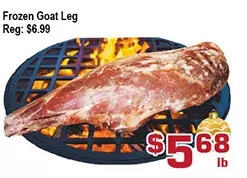 Top Food Supermarket Frozen goat leg offer