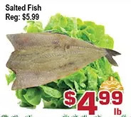 Top Food Supermarket Salted fish offer