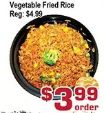 Top Food Supermarket Vegetable fried rice offer