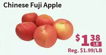 Blue Sky Supermarket Chinese fuji apple offer