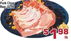 Top Food Supermarket Pork chop offer
