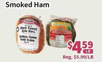 Blue Sky Supermarket Smoked ham offer