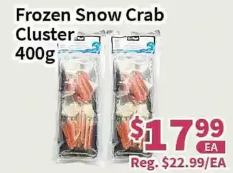 Blue Sky Supermarket Frozen snow crab cluster offer