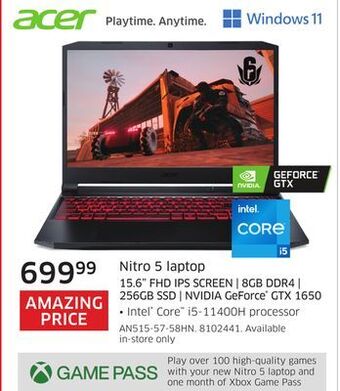 The Source Acer nitro 5 laptop offer