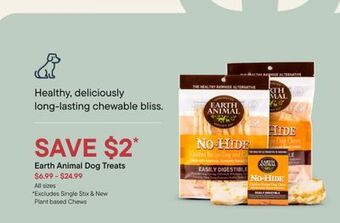 Petvalu Earth animal dog treats offer