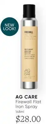 Chatters Salon Ag care firewall flat iron spray offer