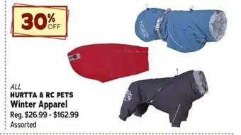 Ren’s Pets Depot All hurtta & rc pets winter apparel offer