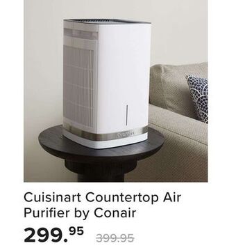 Linen Chest Cuisinart countertop air purifier by conair offer