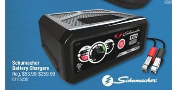 PartSource Schumacher battery chargers offer