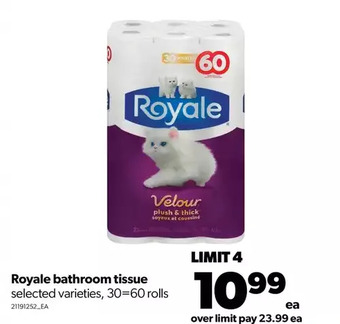 Real Canadian Superstore Royale bathroom tissue offer