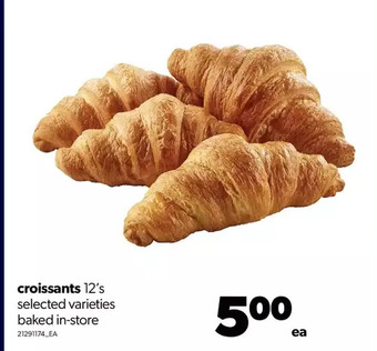 Real Canadian Superstore Croissants offer