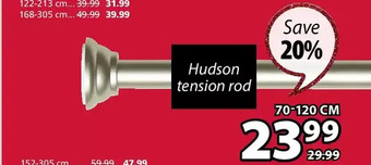 JYSK Hudson tension rod offer