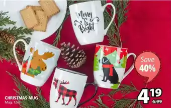 JYSK Christmas mug offer