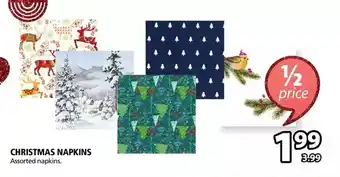 JYSK Christmas napkins offer